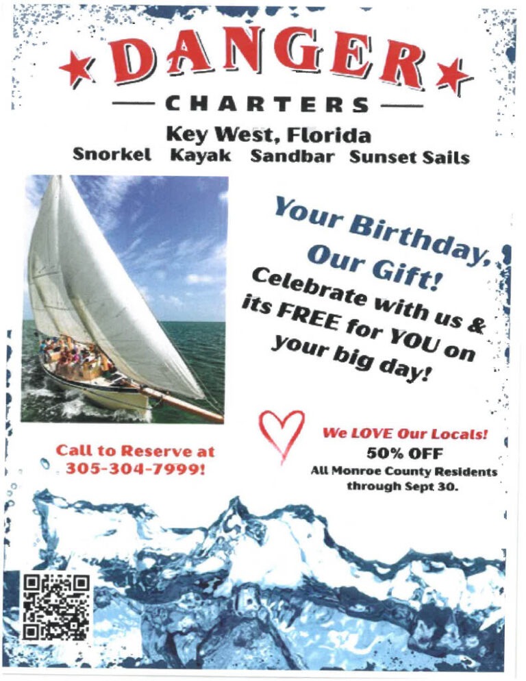 Danger Charters Birthday Gift