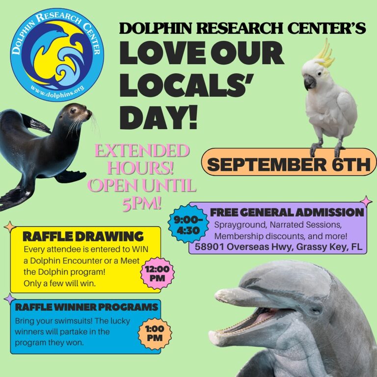Dolphin Research Centers LOVE our Locals Day!